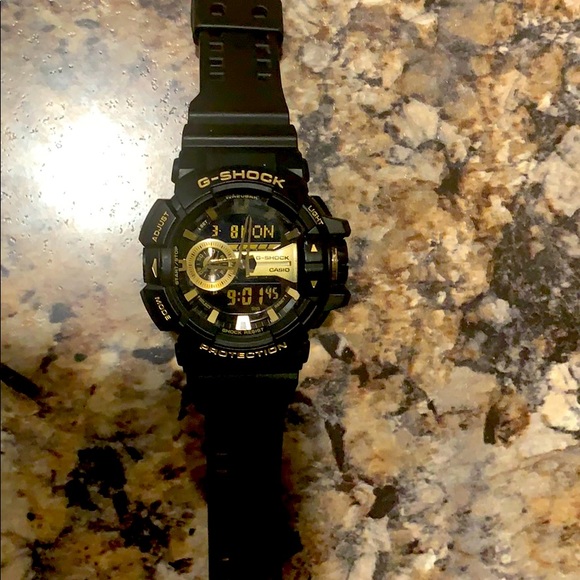 G-Shock Other - Black and gold g shock watch